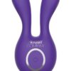 The Rabbit Company The Ears Plus Rabbit Rechargeable Silicone Stimulator - Purple