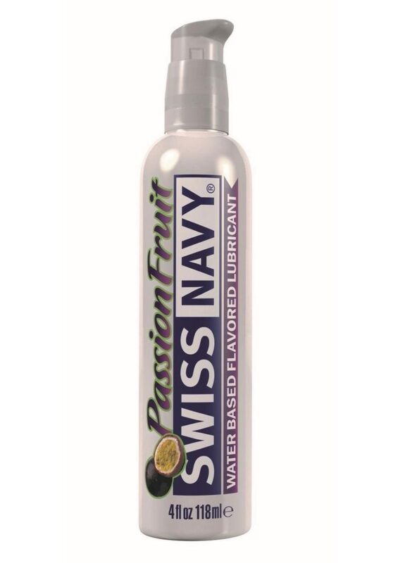 Swiss Navy Flavored Lubricant 4oz/118ml - Passion Fruit