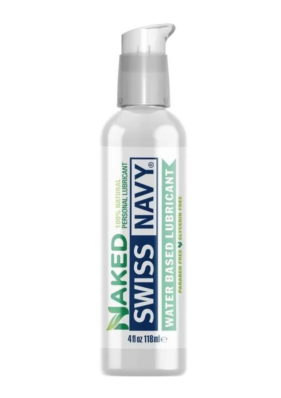 Swiss Navy Naked All Natural Lubricant 4oz