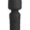 Bang! 10X Mini Silicone Rechargeable Wand - Black