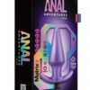 Anal Adventures Matrix Interstellar Plug Rechargeable Silicone Anal Plug - Astro Violet