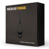 Nexus Forge Vibrating Adjustable Lasso Silicone Cock Ring - Black