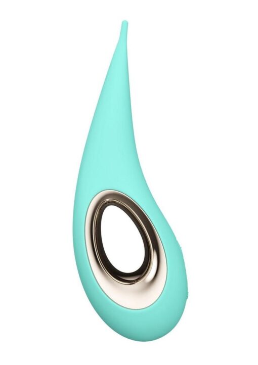 Dot Rechargeable Eliptical Clitoral Stimulator - Aqua