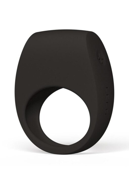 Tor 3 Silicone Vibrating Couples Cock Ring - Black