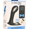 Zeus ZS E-Stim Pro Rechargeable Silicone Panty Vibe with Remote Control - Black