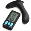 Zeus ZS E-Stim Pro Rechargeable Silicone Panty Vibe with Remote Control - Black