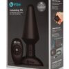 B-Vibe Rimming Plug XL Rechargeable Silicone Anal Plug - Black