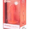 B-Vibe Vibrating Snug Plug Rechargeable Silicone Anal Plug - Small - Orange