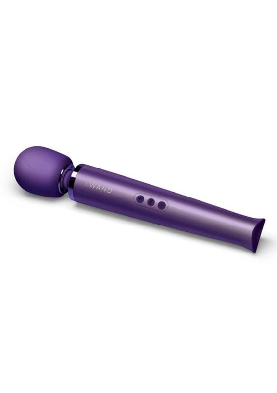 Le Wand Rechargeable Silicone Massager -Purple