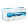 Le Wand Petite Rechargeable Silicone Vibrating Massager - Blue