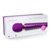 Le Wand Petite Rechargeable Silicone Vibrating Massager - Cherry