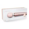 Le Wand Petite Rechargeable Silicone Vibrating Massager - Rose Gold