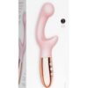 Le Wand XO Rechargeable Silicone Dual Stimulating Vibrator - Rose Gold