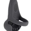 Gender X Undercarriage Rechargeable Silicone Cock Ring - Gray