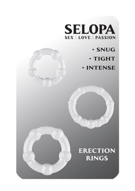 Selopa Erection Rings - Clear