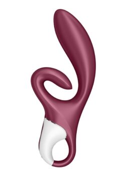 Satisfyer Touch Me Rechargeable Silicone Rabbit Vibrator - Red