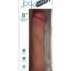 Jock Dual Density Silicone Dildo 8in - Vanilla