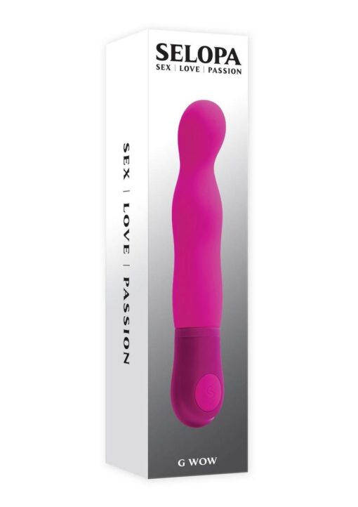 Selopa G Wow Silicone G-Spot Vibrator - Pink