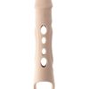 Zero Tolerance Big Boy Extender Rechargeable Silicone Penis Extension with Remote - Vanilla