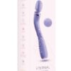 Wellness Eternal Wand Rechargeable Silicone Vibrating Wand with Remote - Lavender