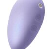 Wellness Serene Vibe Rechargeable Silicone Vibrating Egg with Remote - Lavender
