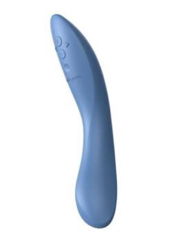 We-Vibe Rave 2 Twisted Pleasure Rechargeable Silicone G-Spot Vibrator - Blue