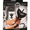Master Series Ass Bound Anchor Inflatable Silicone Anal Plug - Black