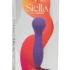 Stella Liquid Silicone O Wand Rechargeable Silicone Vibrator - Purple