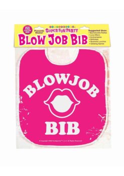 Blow Job Bib - Pink