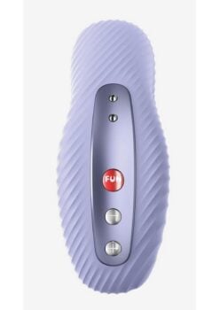 Laya III Silicone Rechargeable Lay-On Vibrator - Purple