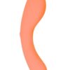 Swan Mini Swan Wand Rechargeable Silicone Glow in the Dark Massager - Orange