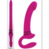 Gender X Sharing is Caring Rechargeable Silicone Dual Vibrator - Pink