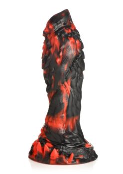 Creature Cocks Reaper Silicone Dildo - Red/Black