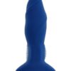 Gender X Sway with Me Rechargeable Silicone Anal Plug with Remote - Blue