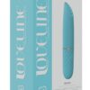 LoveLine Beso Silicone Rechargeable 10 Speed Mini Lipstick Vibrator - Blue