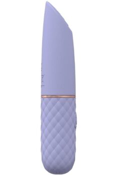 LoveLine Beso Silicone Rechargeable 10 Speed Mini Lipstick Vibrator - Lavender