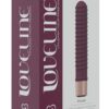 LoveLine Poise Rechargeable 10 Speed Mini-Vibrator - Burgundy