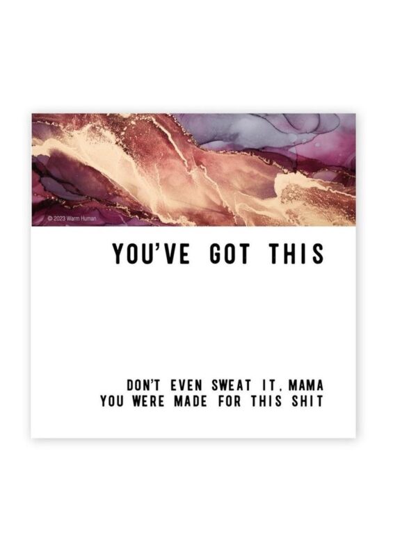 Warm Human You`ve Got This Magnet