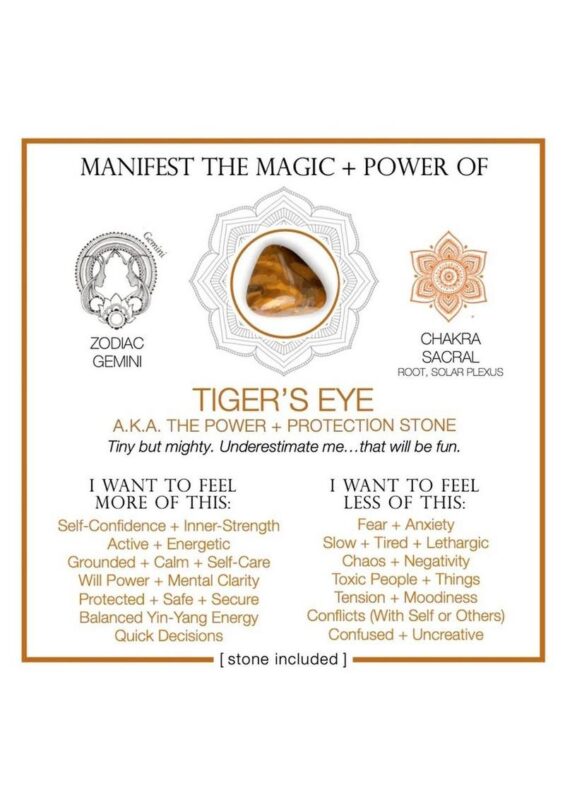 Warm Human Tiger`s Eye