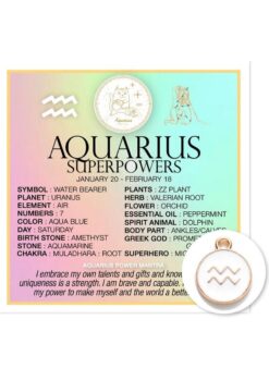 Warm Human Zodiac Aquarius