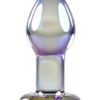 Playboy Jewels Glass Plug - Purple