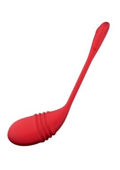 Lovense Vulse Rechargeable Silicone Egg Vibrator - Red