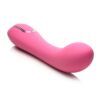 Inmi Extreme-G Inflating G-Spot Rechargeable Silicone Vibrator - Pink