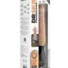 Dr. Skin Silicone Dr. Knight Rechargeable Thrusting Gyrating Vibrating Dildo 10.5in - Vanilla