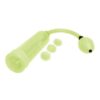 WhipSmart Glow in the Dark Penis Pump and Stamina Cock Ring Set - Green