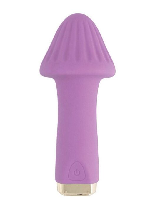 My Secret Shroom Rechargeable Silicone Vibrator - Purple