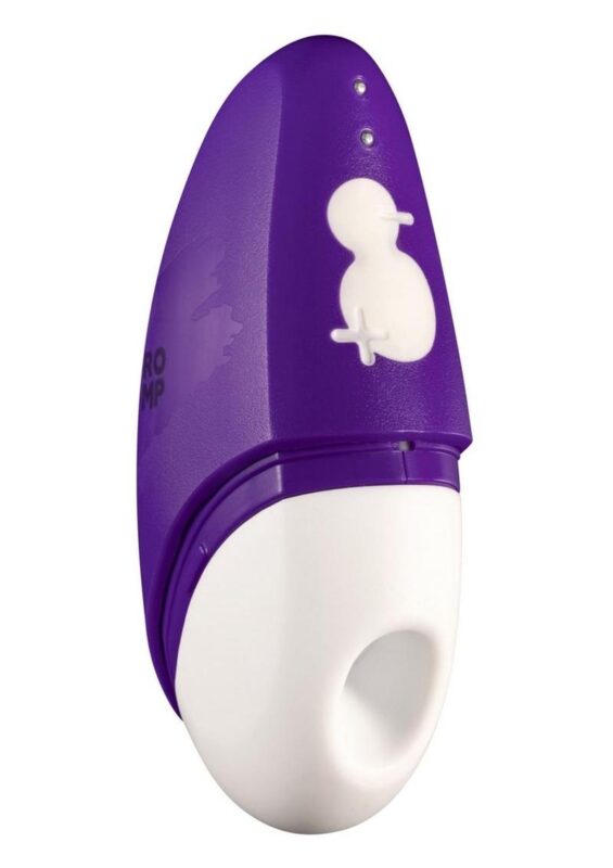 Romp Free Rechargeable Clitoral Air Stimulator - White/Purple
