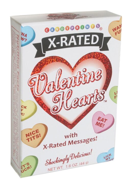 X-Rated Valentine`s Candy Display (24 packs per display)