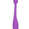 Bliss Liquid Silicone Flex-O-Teaser Rechargeable Clitoral Stimulator - Purple