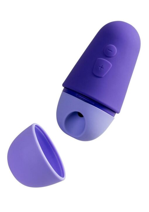 Romp Free X Rechargeable Silicone Clitoral Air Stimulator - Purple